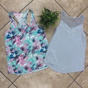 Two tank tops